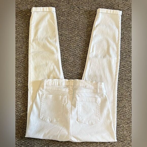 Women's White Jeans ankle cropped jeans - Picture 5 of 5